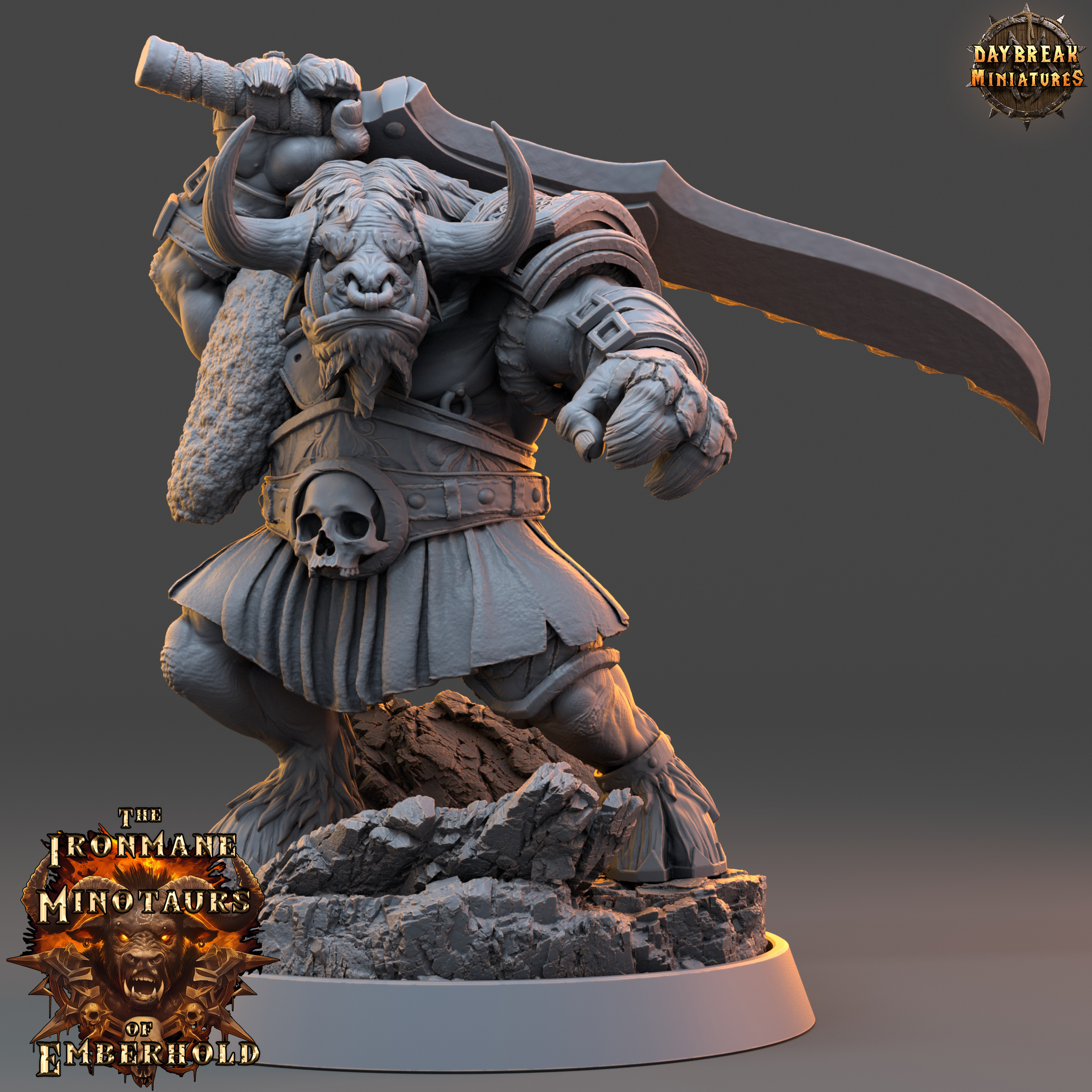 Zorath Hellbane - The Ironmane Minotaurs of Emberhold